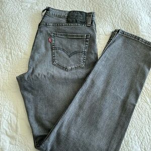 Levi’s 511 grey jeans, size 33w 32l